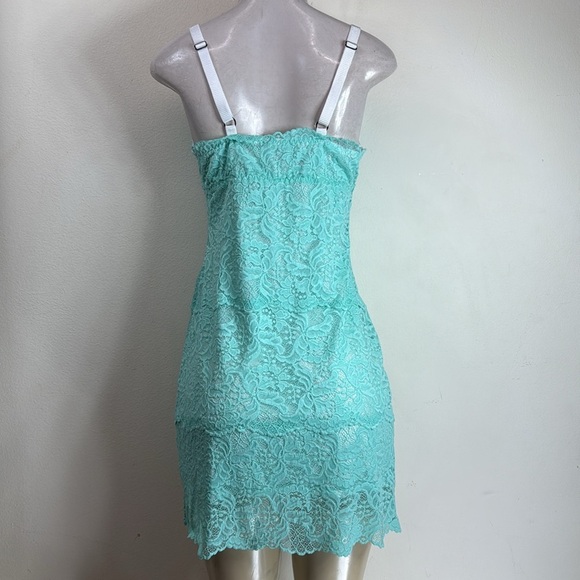 (T2) COSABELLA & Aqua Lace Slip Dress mini,Sz M - Picture 5 of 16